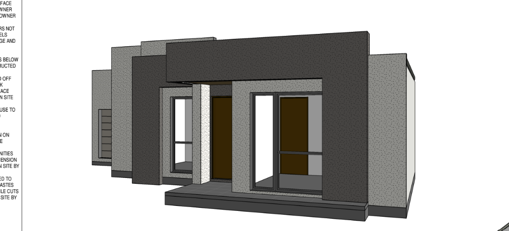 Completed Pine Homes project